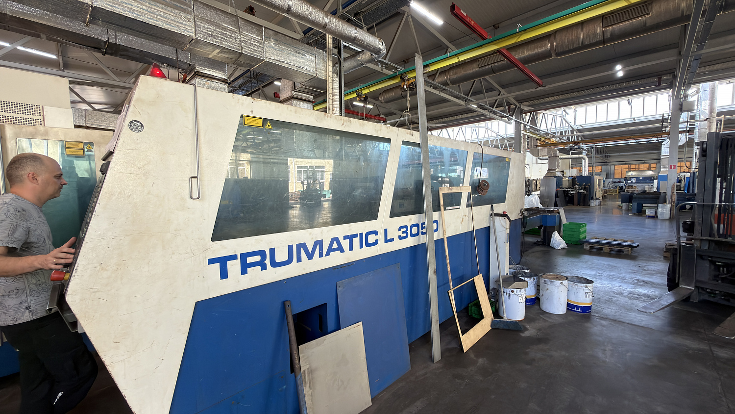 3D лазерный раскройный комплекс TRUMPF 6005